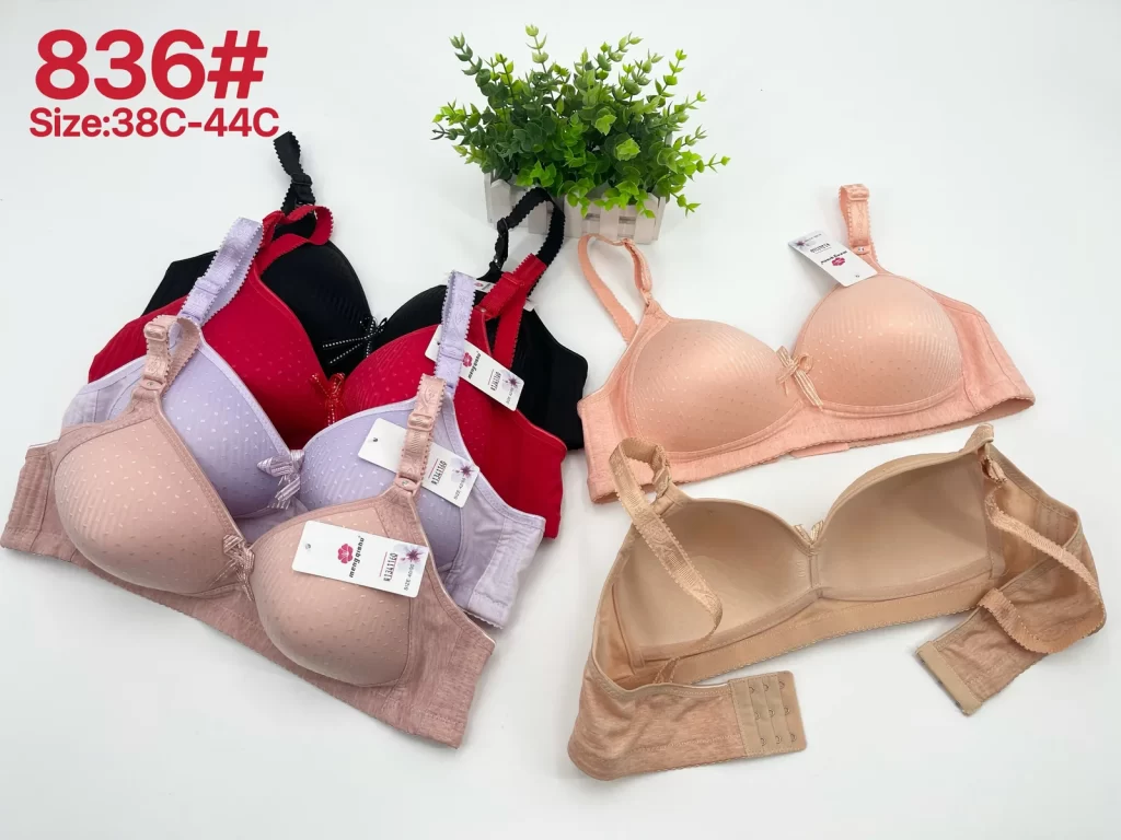 Wholesale Plus Size Polka Dot Bra C Cup (836) - China lingerie manufacturer & supplier