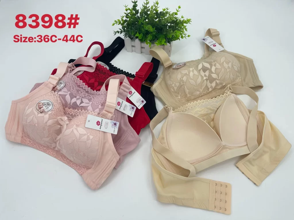 Wholesale Plus Size bra C cup model 8398 from factory 111 - China lingerie manufacturer & supplier