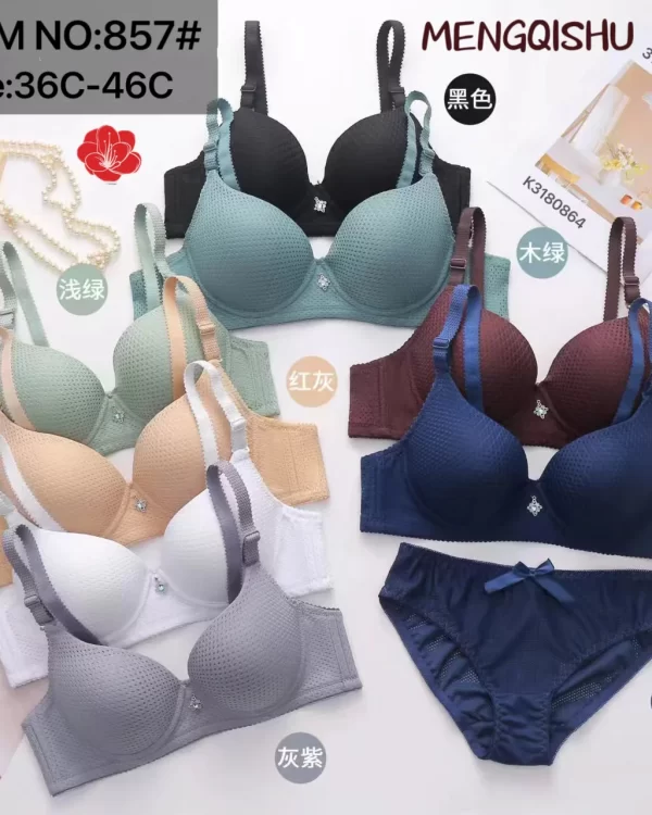 Wholesale Plus Size Bra Set C Cup (857) - China lingerie manufacturer & supplier
