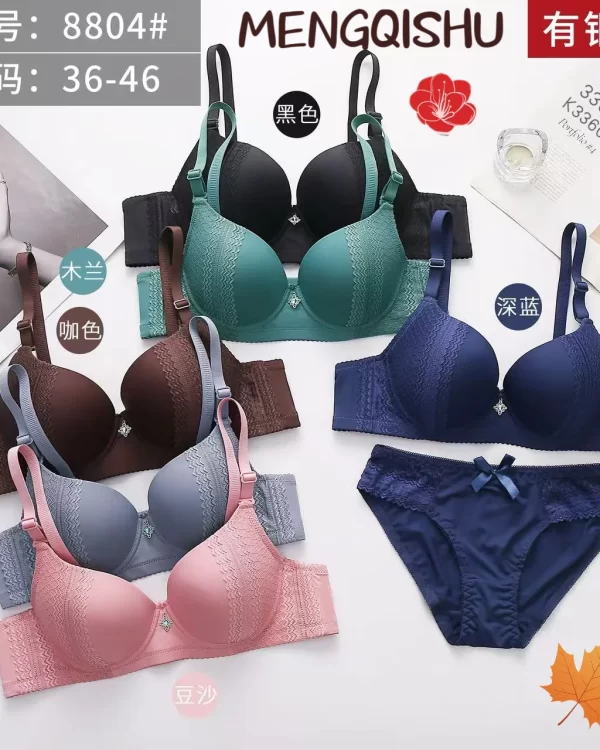 Wholesale Plus Size Bra Set C Cup (8804) - China lingerie manufacturer & supplier