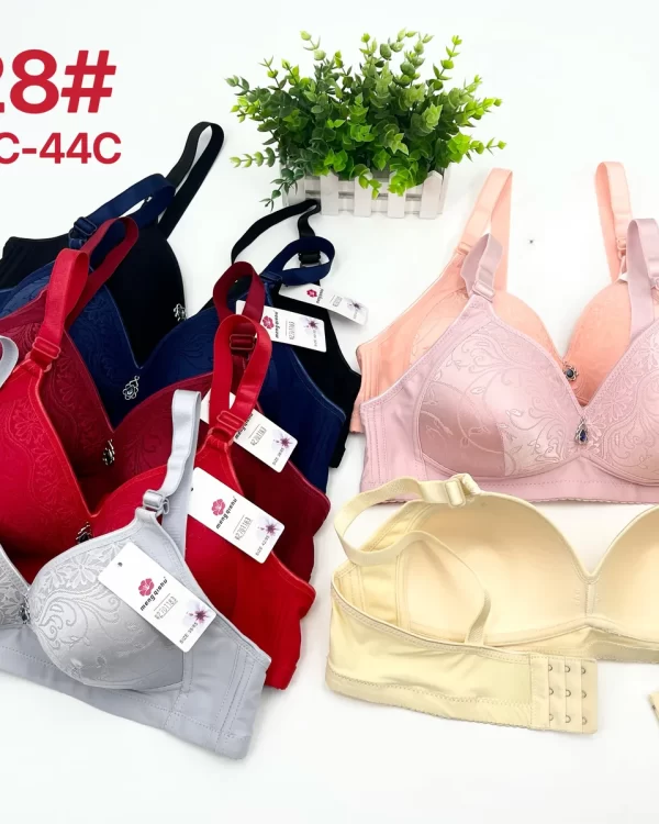 Wholesale Plus Size Lace Trim Bra C Cup (8828) - China lingerie manufacturer & supplier