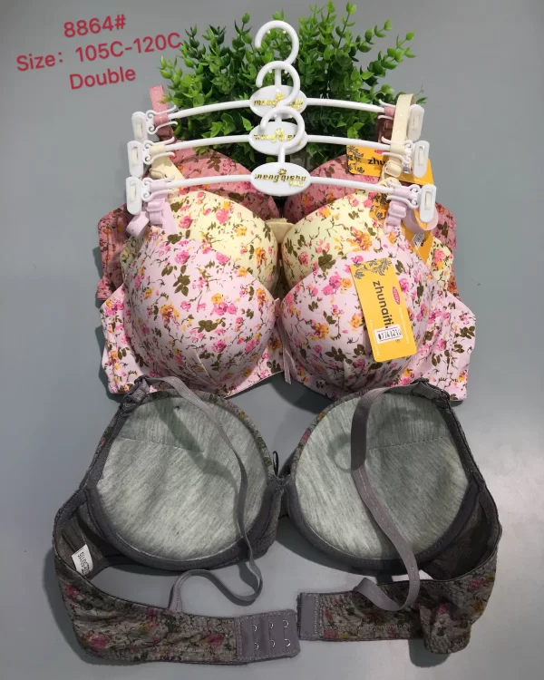 Wholesale Plus Size bra C cup model 8864 from factory 174 - China lingerie manufacturer & supplier