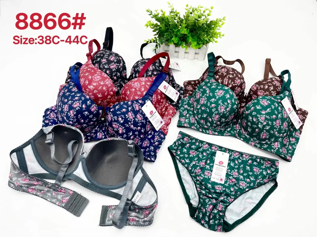 Wholesale Plus Size Bra Set C Cup (8866) - China lingerie manufacturer & supplier