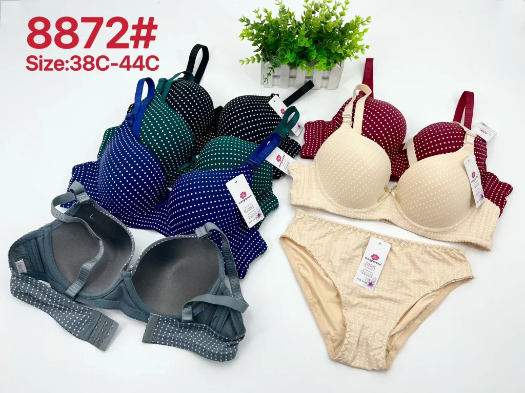 Wholesale Plus Size Bra Set C Cup (8872) - China lingerie manufacturer & supplier