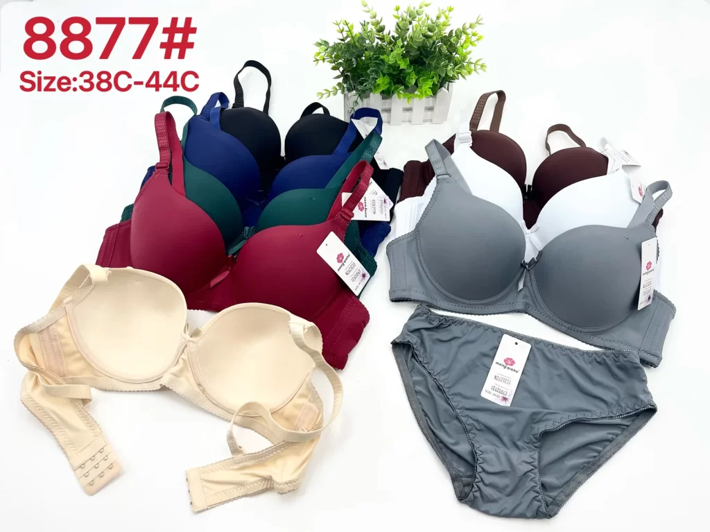 Wholesale Plus Size Bra Set C Cup (8877) - China lingerie manufacturer & supplier