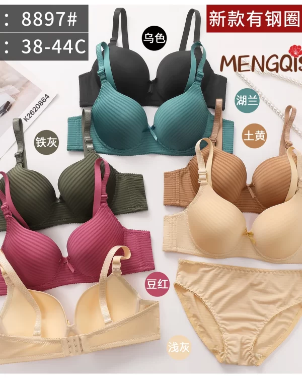 Wholesale Plus Size Bra Set C Cup (8897) - China lingerie manufacturer & supplier