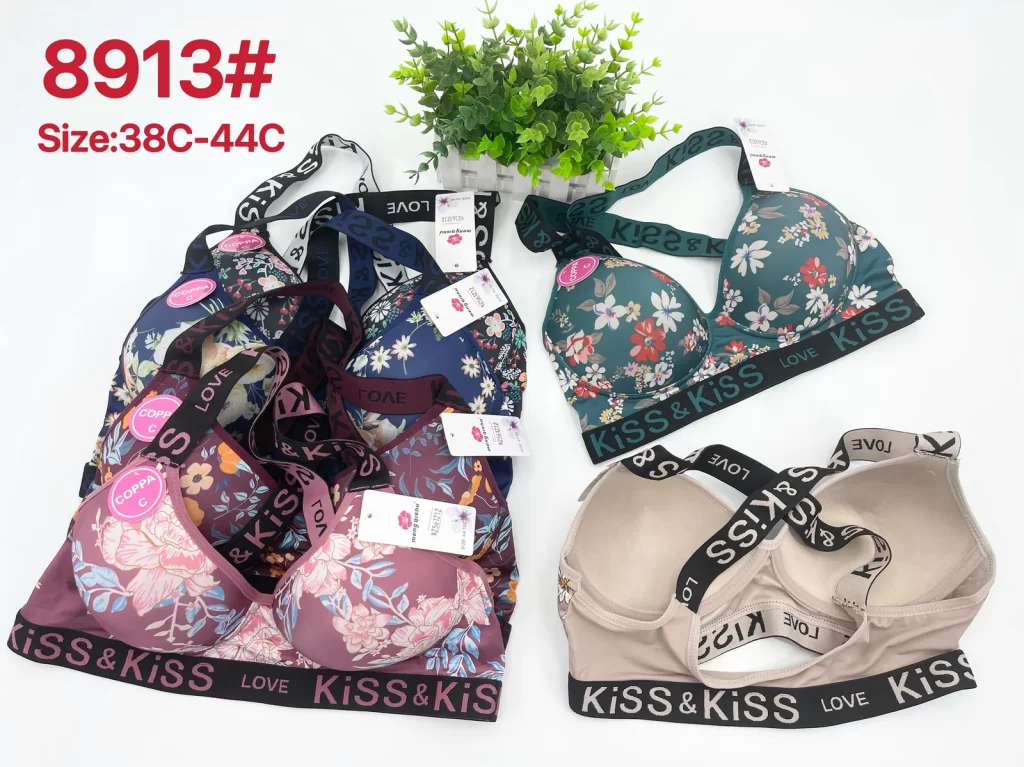 Wholesale Plus Size Sports Bra C Cup (8913) - China lingerie manufacturer & supplier