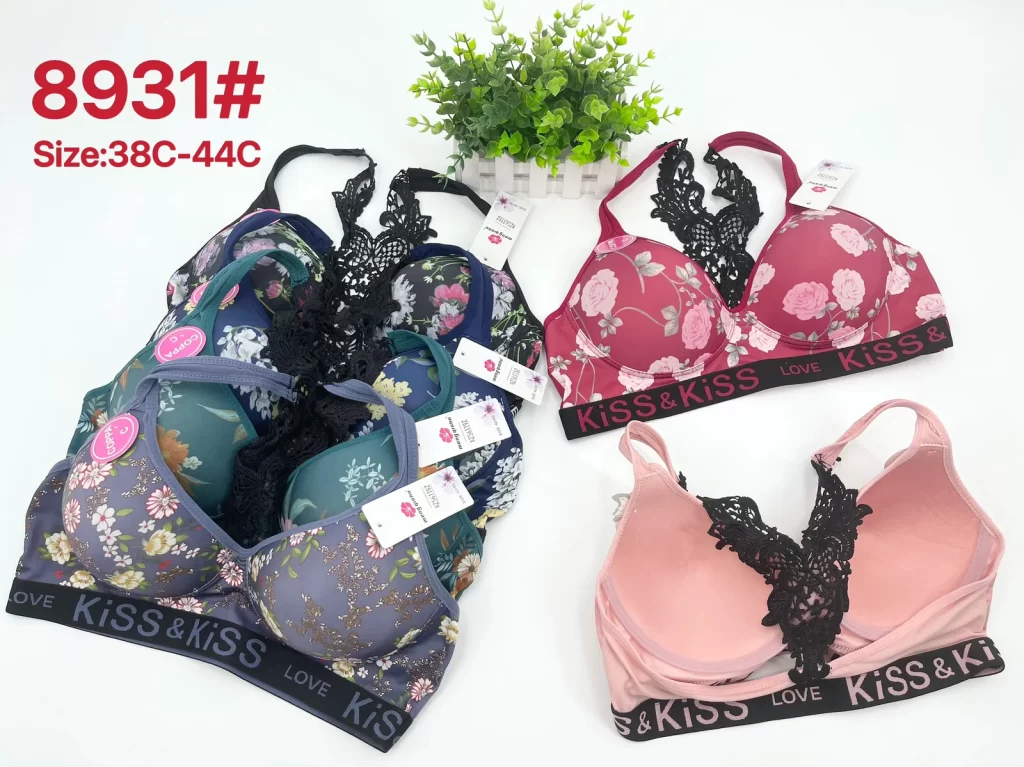 Wholesale Plus Size Sports Bra C Cup (8931) - China lingerie manufacturer & supplier