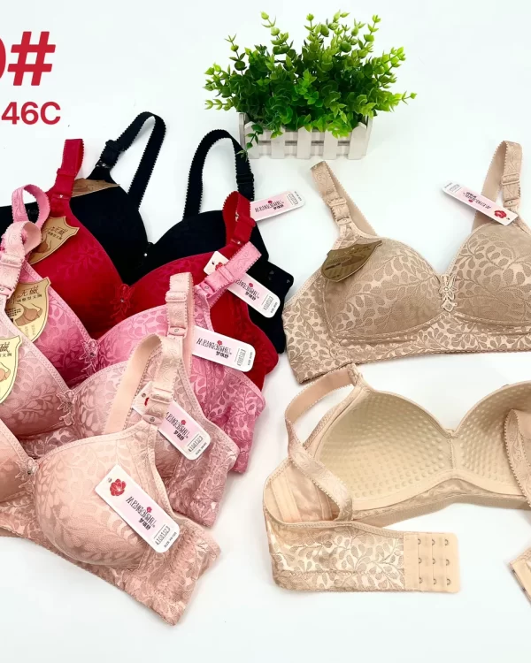 Wholesale Plus Size Lace Trim Bra C Cup (899) - China lingerie manufacturer & supplier