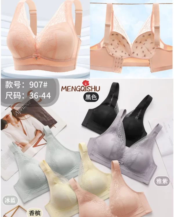 Wholesale Plus Size Lace Trim Bra C Cup (907) - China lingerie manufacturer & supplier