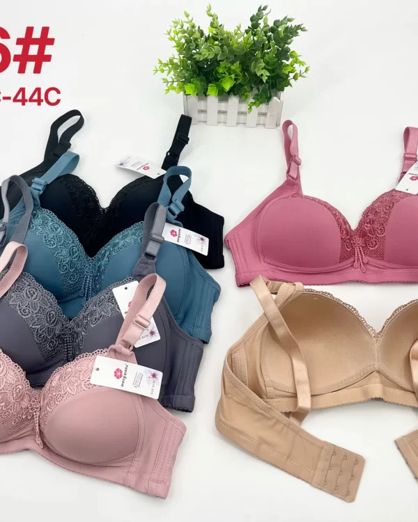 Wholesale Plus Size Lace Trim Bra C Cup (916) - China lingerie manufacturer & supplier