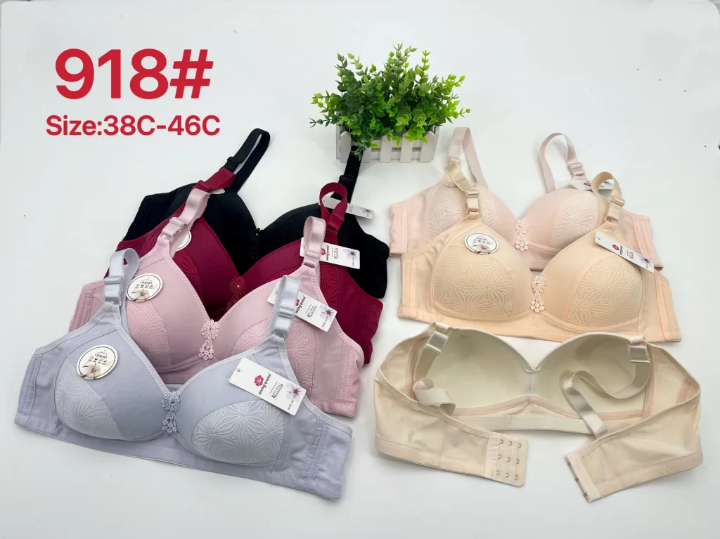 Wholesale Plus Size Jacquard Bra C Cup (918) - China lingerie manufacturer & supplier