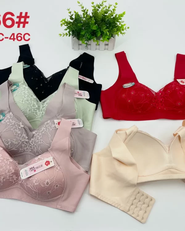 Wholesale Plus Size Lace Trim Bra C Cup (9366) - China lingerie manufacturer & supplier