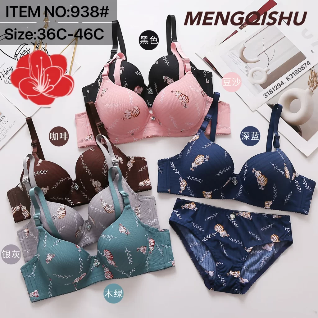 Wholesale Plus Size Bra Set C Cup (938) - China lingerie manufacturer & supplier