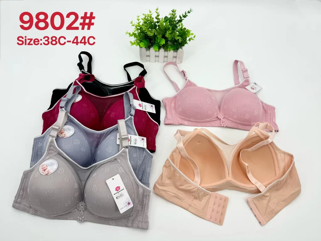 Wholesale Plus Size Bandeau Bra C Cup (9802) - China lingerie manufacturer & supplier
