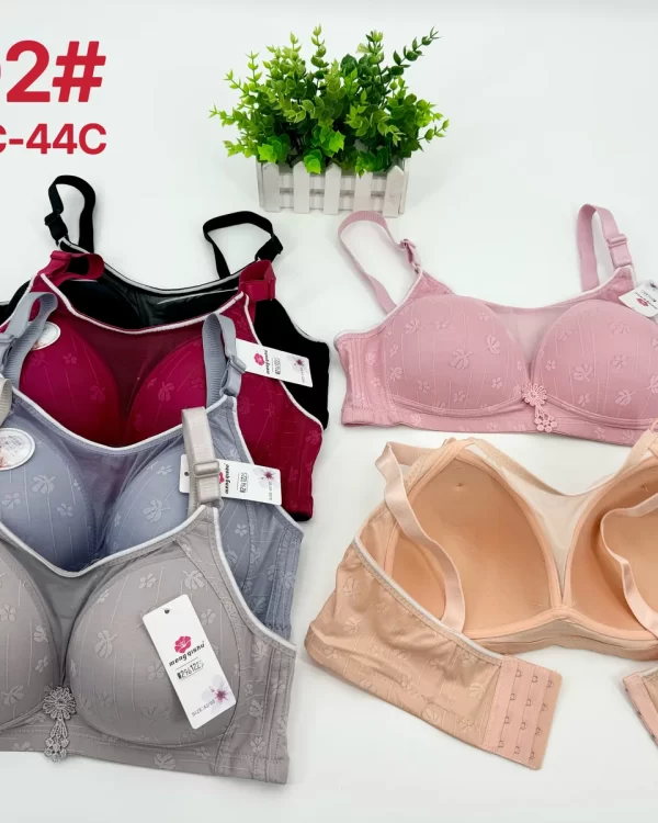 Wholesale Plus Size Bandeau Bra C Cup (9802) - China lingerie manufacturer & supplier