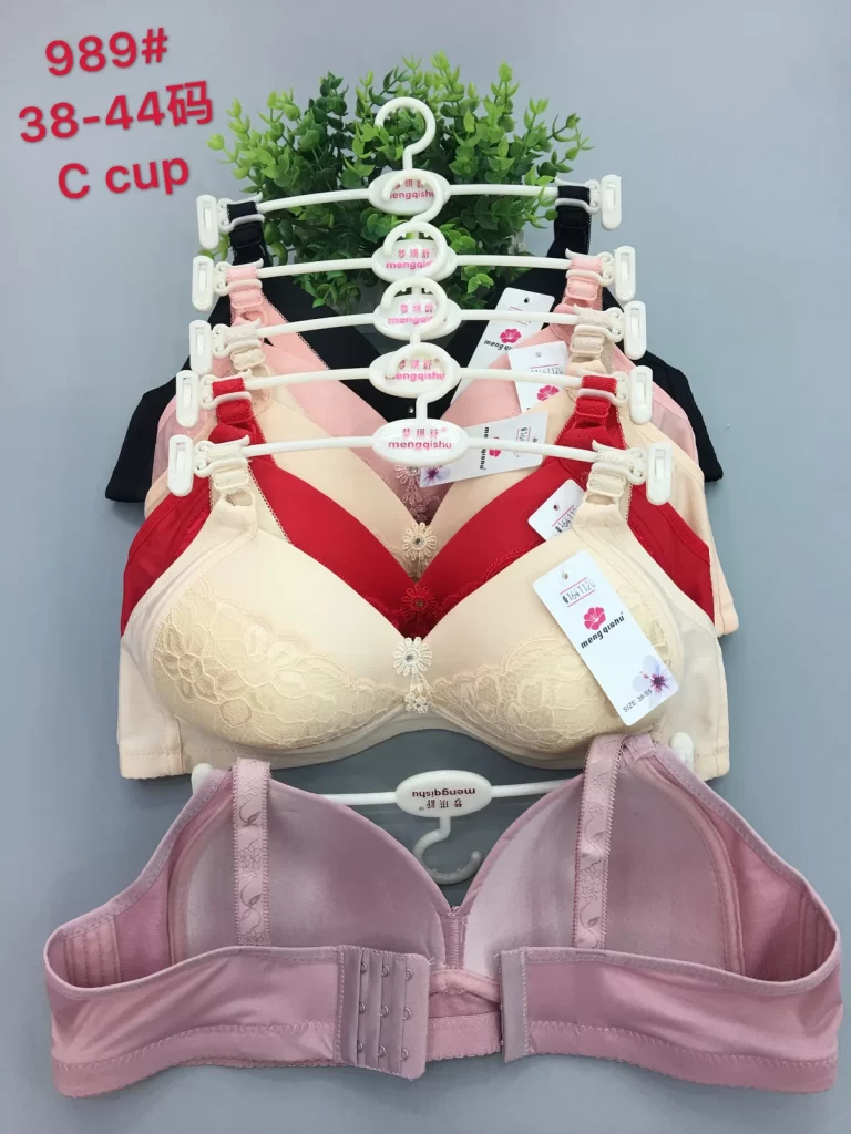 Wholesale Plus Size bra C cup model 989 from factory 164 - China lingerie manufacturer & supplier