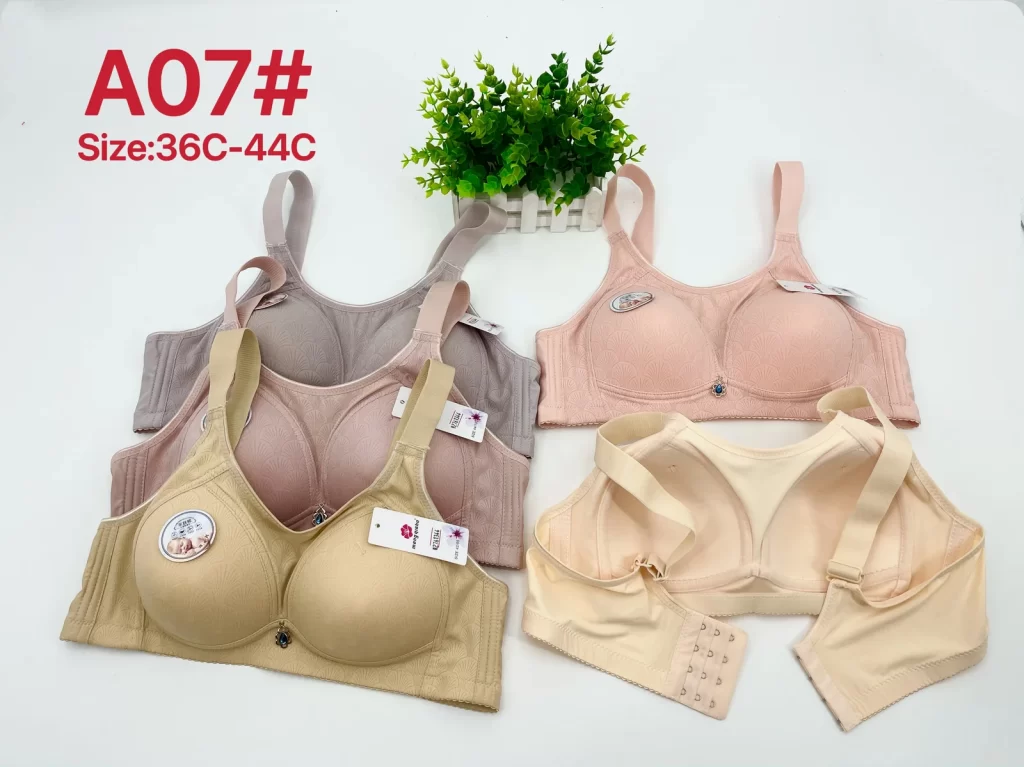 Wholesale Plus Size bra C cup model A07 from factory 276 - China lingerie manufacturer & supplier