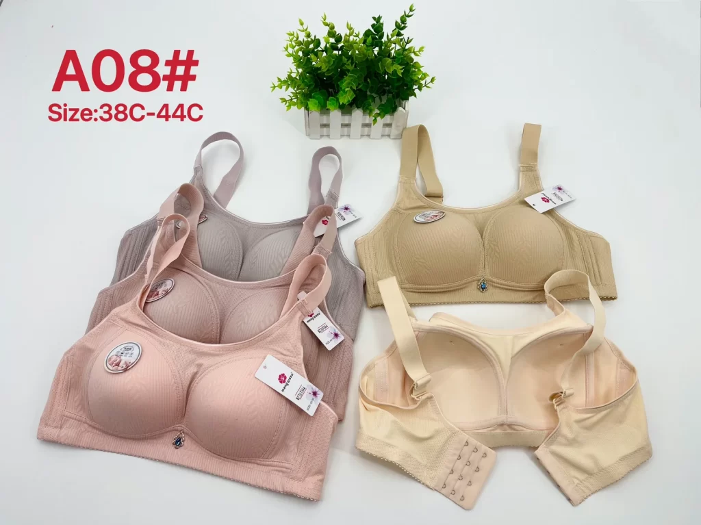 Wholesale Plus Size Bandeau Bra C Cup (A08) - China lingerie manufacturer & supplier