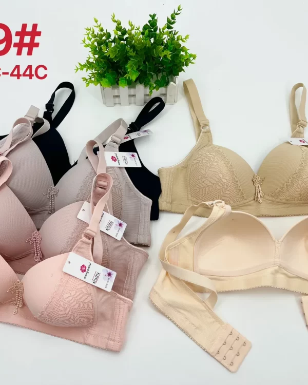 Wholesale Plus Size Lace Trim Bra C Cup (A09) - China lingerie manufacturer & supplier