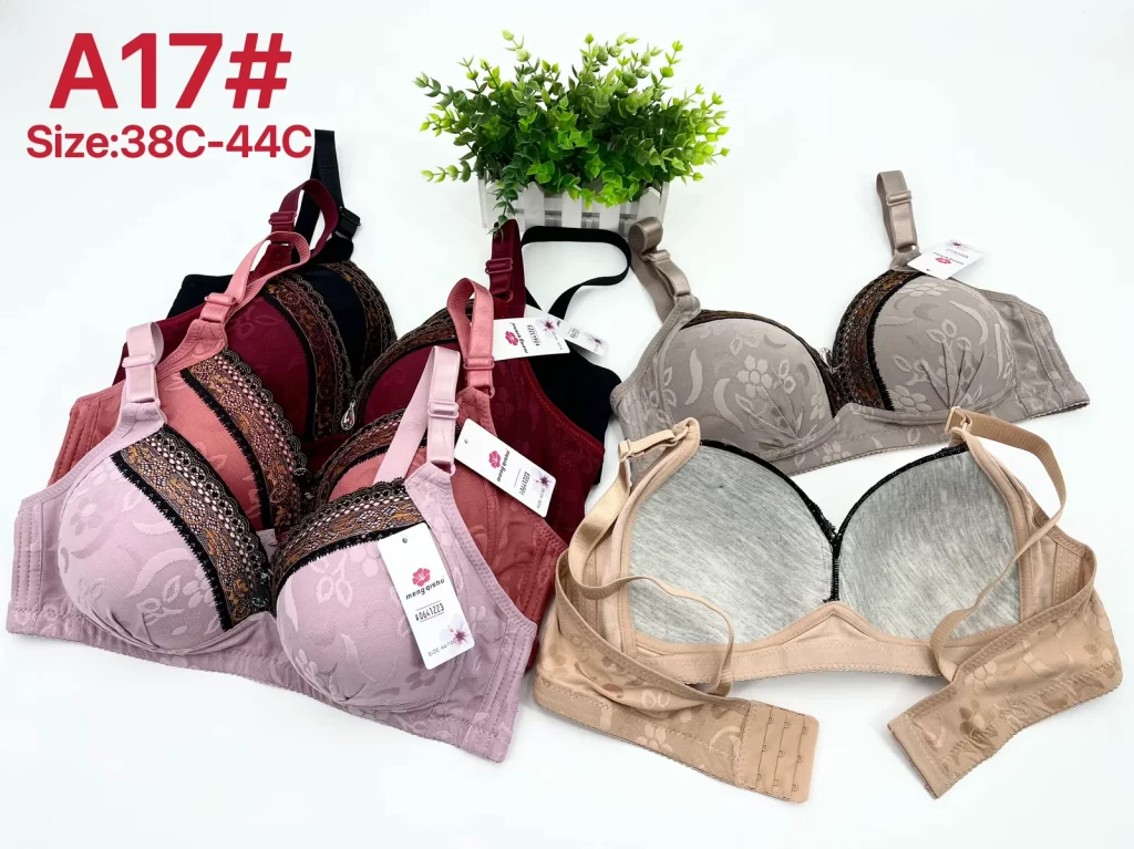 Wholesale Plus Size Lace Trim Bra C Cup (A17) - China lingerie manufacturer & supplier