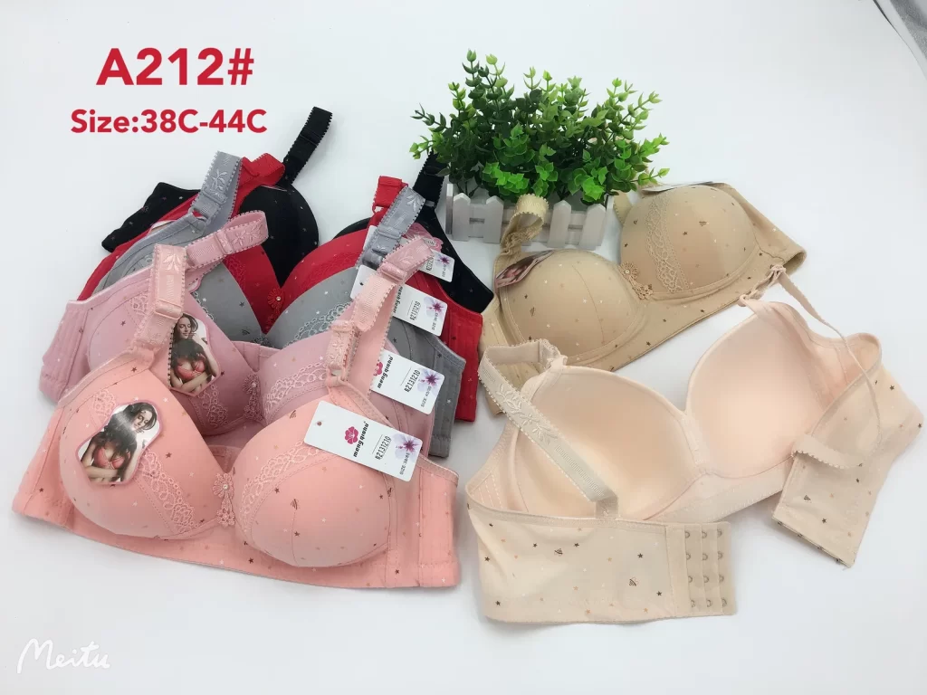 Wholesale Plus Size bra C cup model A212 from factory 213 - China lingerie manufacturer & supplier