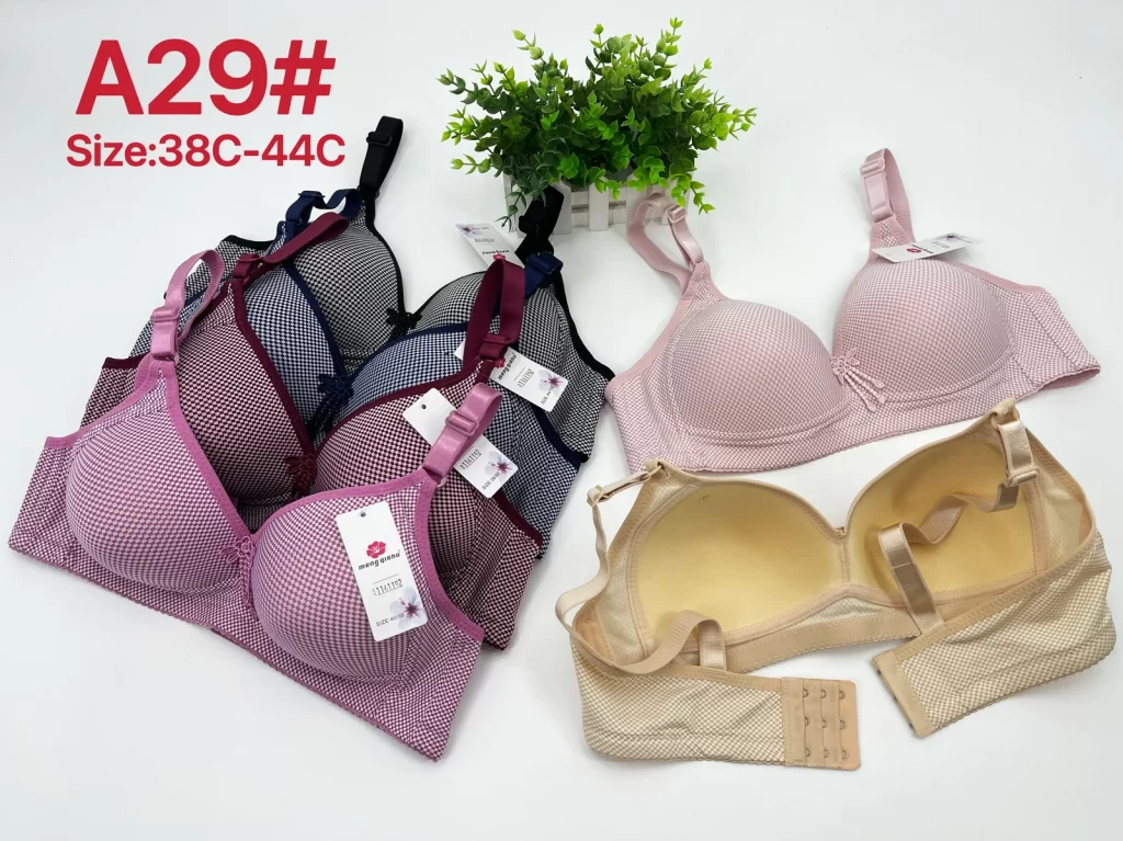 Wholesale Plus Size bra C cup model A29 from factory 116 - China lingerie manufacturer & supplier