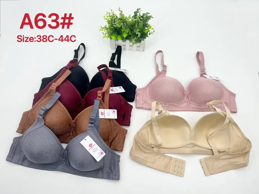 Wholesale Plus Size Jacquard Bra C Cup (A63) - China lingerie manufacturer & supplier