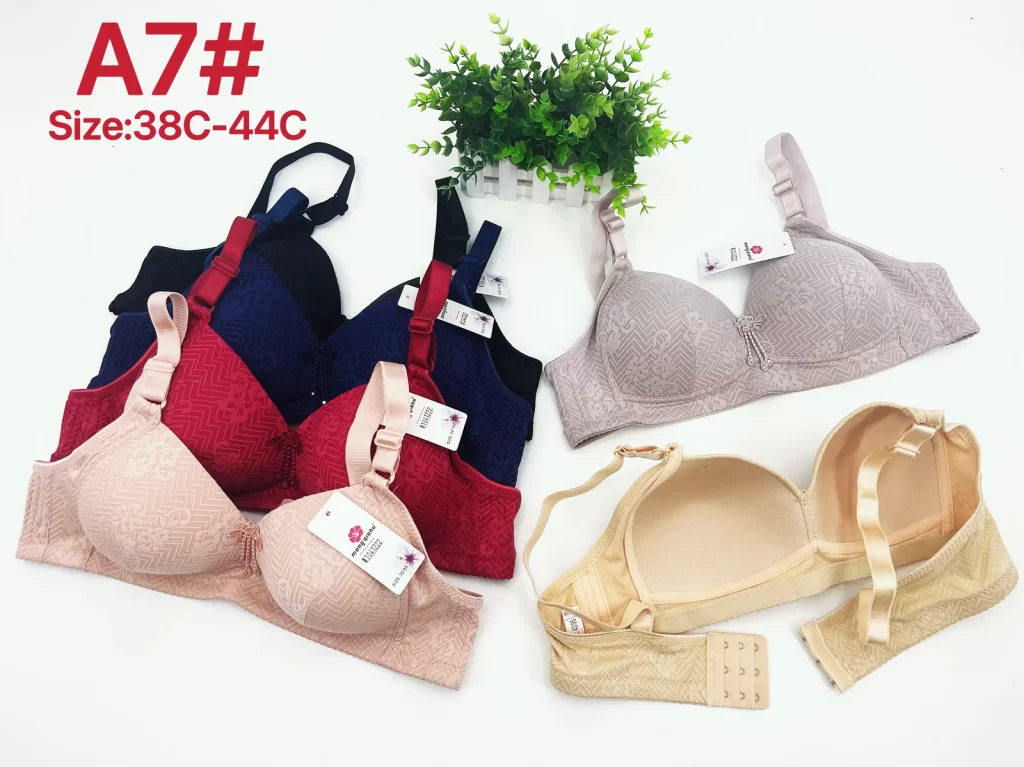 Wholesale Plus Size Jacquard Bra C Cup (A7) - China lingerie manufacturer & supplier