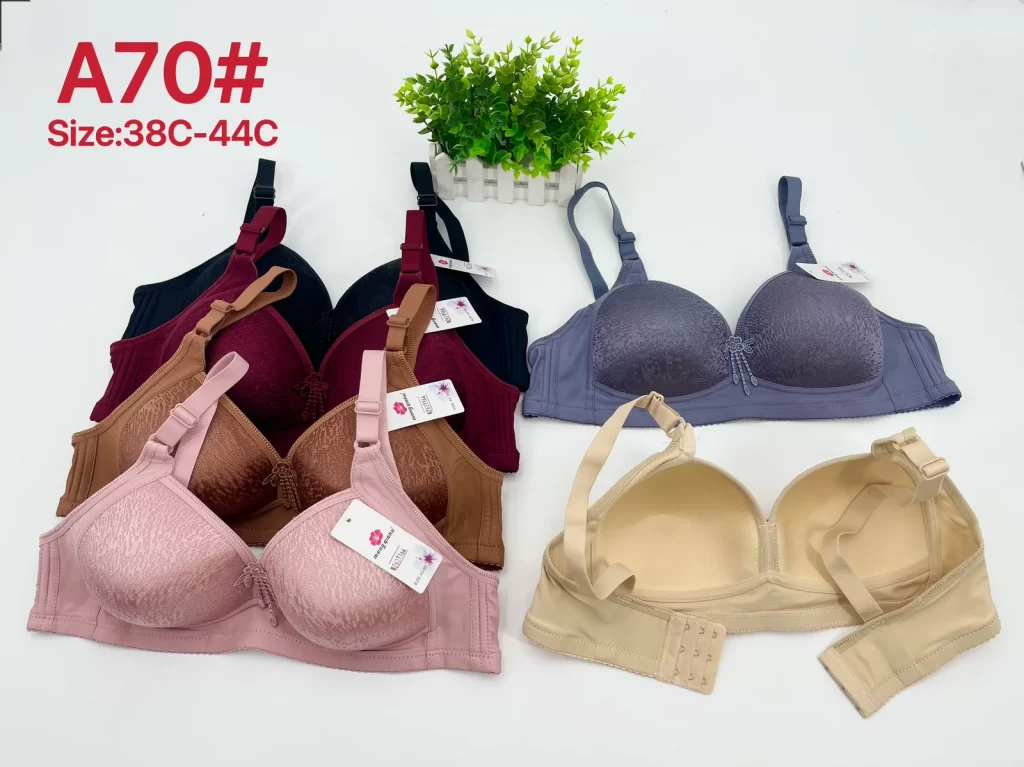 Wholesale Plus Size Jacquard Bra C Cup (A70) - China lingerie manufacturer & supplier