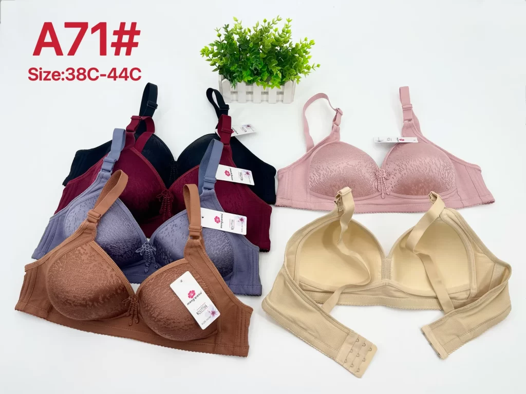 Wholesale Plus Size Jacquard Bra C Cup (A71) - China lingerie manufacturer & supplier