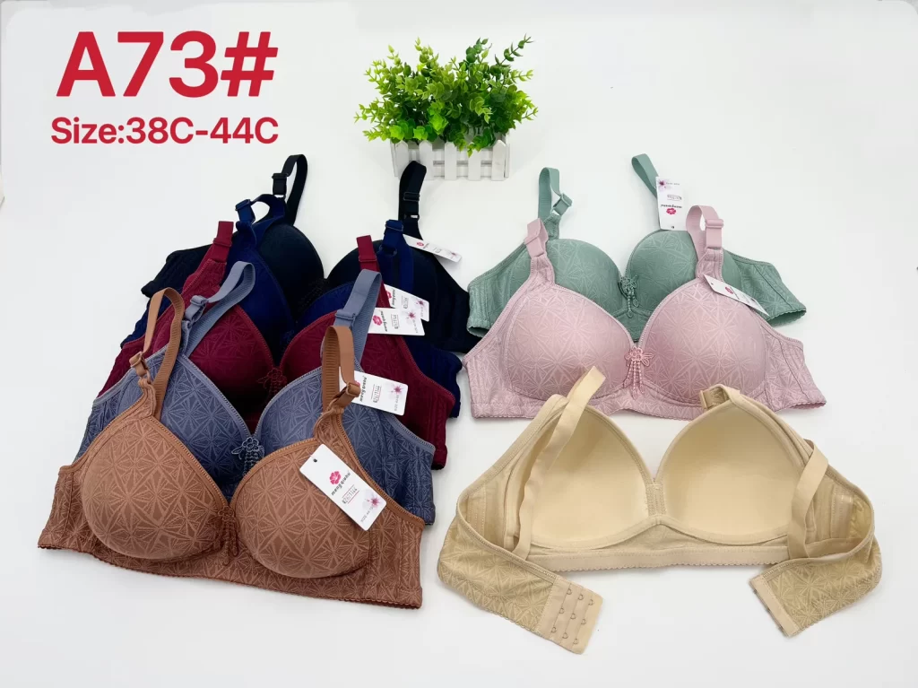 Wholesale Plus Size Jacquard Bra C Cup (A73) - China lingerie manufacturer & supplier