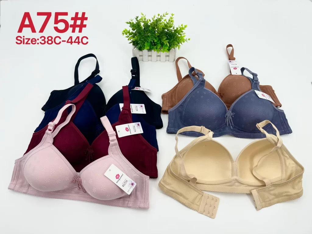 Wholesale Plus Size bra C cup model A75 from factory 267 - China lingerie manufacturer & supplier