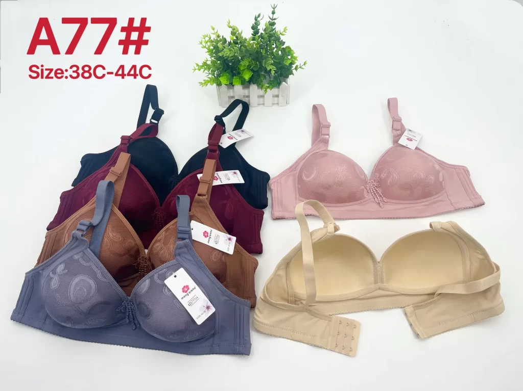 Wholesale Plus Size Jacquard Bra C Cup (A77) - China lingerie manufacturer & supplier