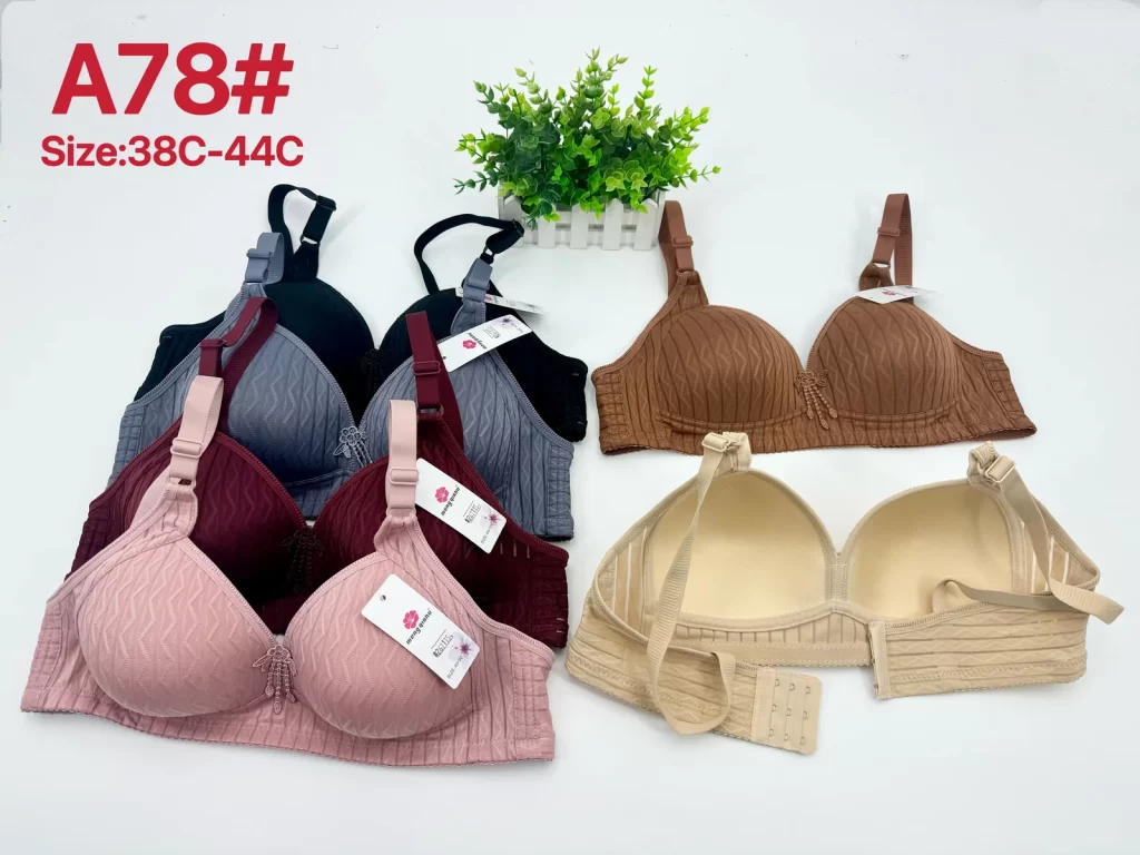 Wholesale Plus Size Jacquard Bra C Cup (A78) - China lingerie manufacturer & supplier