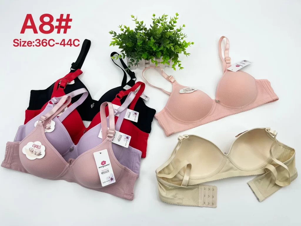 Wholesale Plus Size bra C cup model A8 from factory 258 - China lingerie manufacturer & supplier