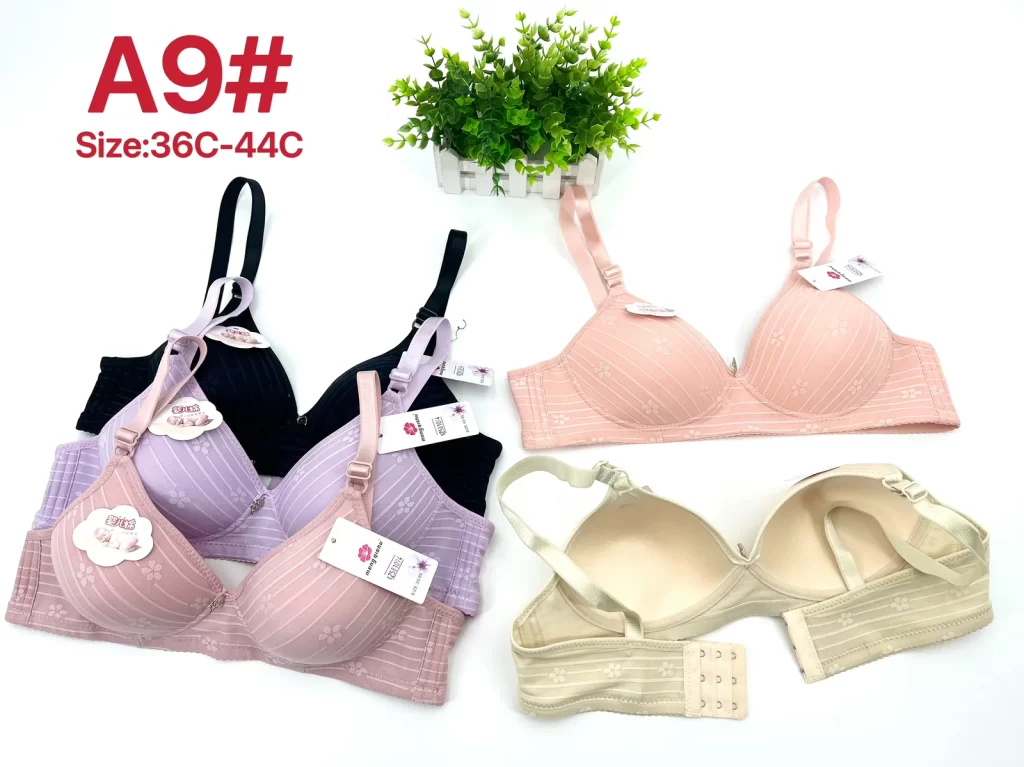 Wholesale Plus Size Floral Print Bra C Cup (A9) - China lingerie manufacturer & supplier