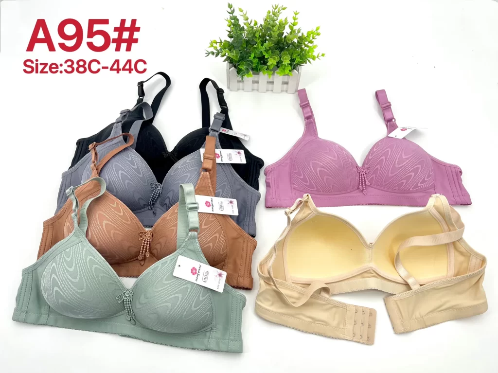 Wholesale Plus Size Jacquard Bra C Cup (A95) - China lingerie manufacturer & supplier