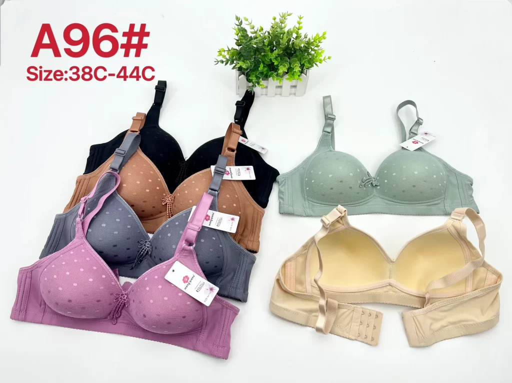 Wholesale Plus Size Polka Dot Bra C Cup (A96) - China lingerie manufacturer & supplier