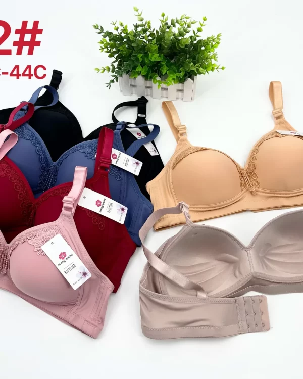 Wholesale Plus Size Lace Trim Bra C Cup (B02) - China lingerie manufacturer & supplier