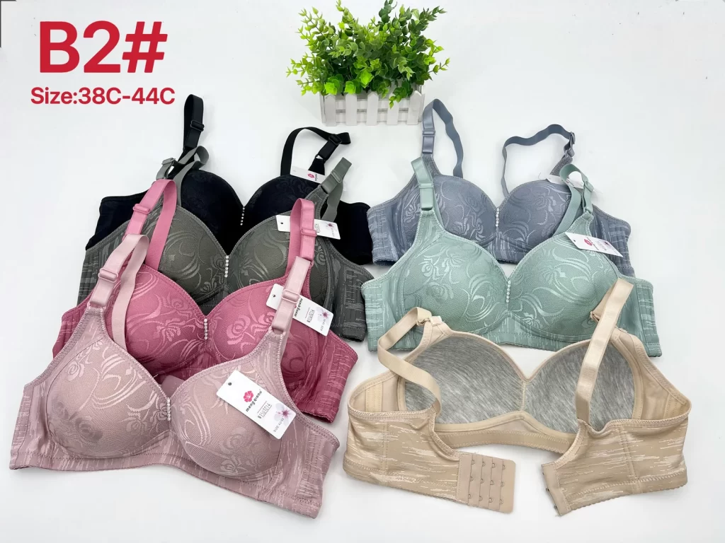 Wholesale Plus Size Lace Trim Bra C Cup (B2) - China lingerie manufacturer & supplier