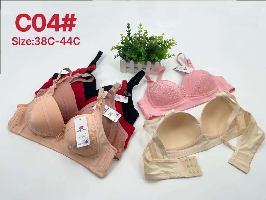 Wholesale Plus Size bra C cup model C04 from factory 119 - China lingerie manufacturer & supplier