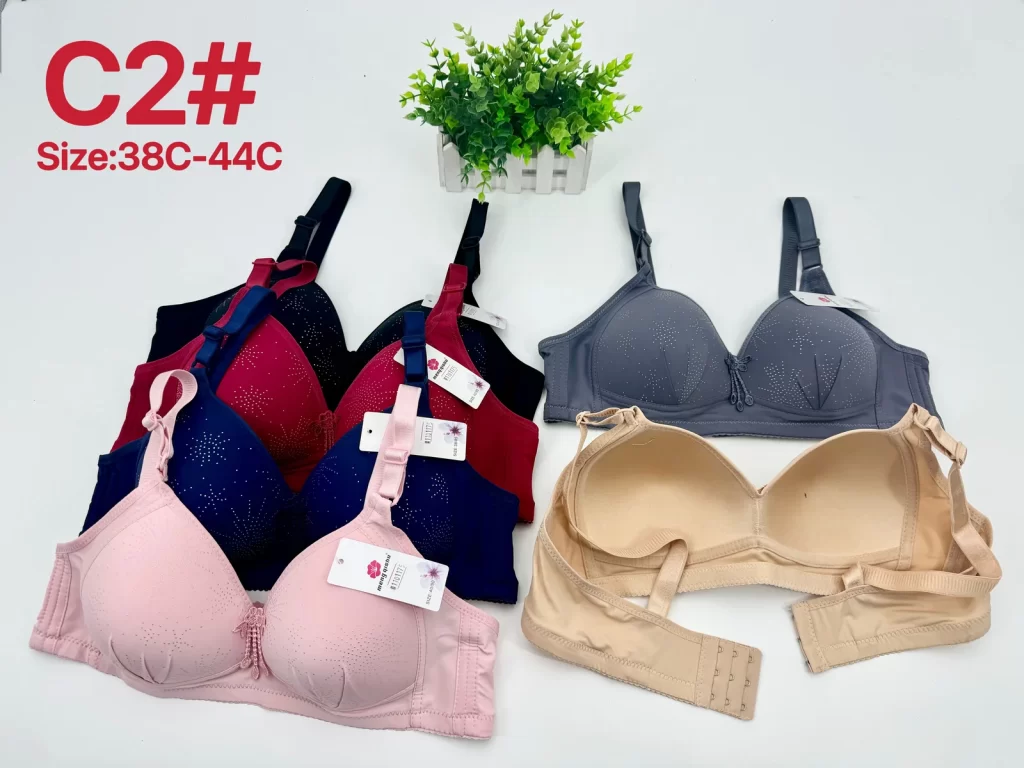 Wholesale Plus Size Lace Trim Bra C Cup (C2) - China lingerie manufacturer & supplier