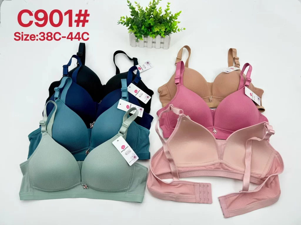 Wholesale Plus Size Bandeau Bra C Cup (C901) - China lingerie manufacturer & supplier