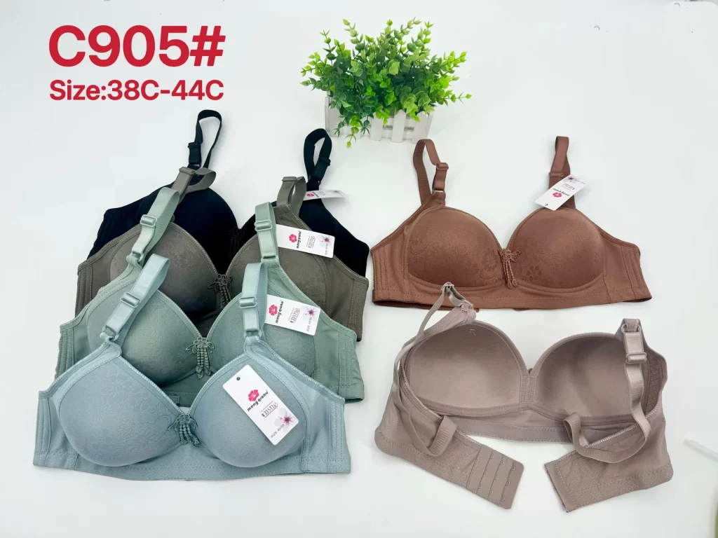 Wholesale Plus Size Jacquard Bra C Cup (C905) - China lingerie manufacturer & supplier
