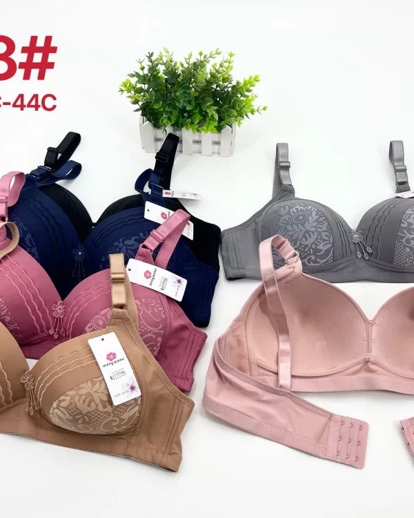 Wholesale Plus Size Lace Trim Bra C Cup (D18) - China lingerie manufacturer & supplier