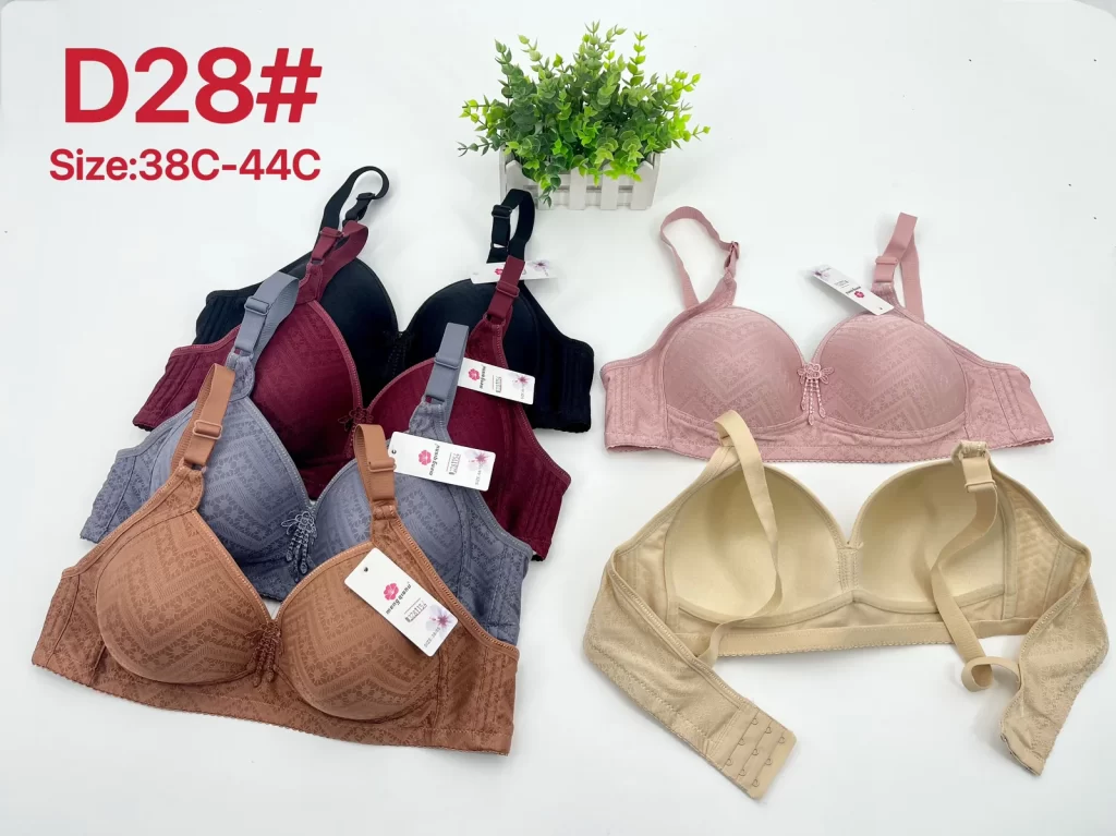 Wholesale Plus Size Jacquard Bra C Cup (D28) - China lingerie manufacturer & supplier