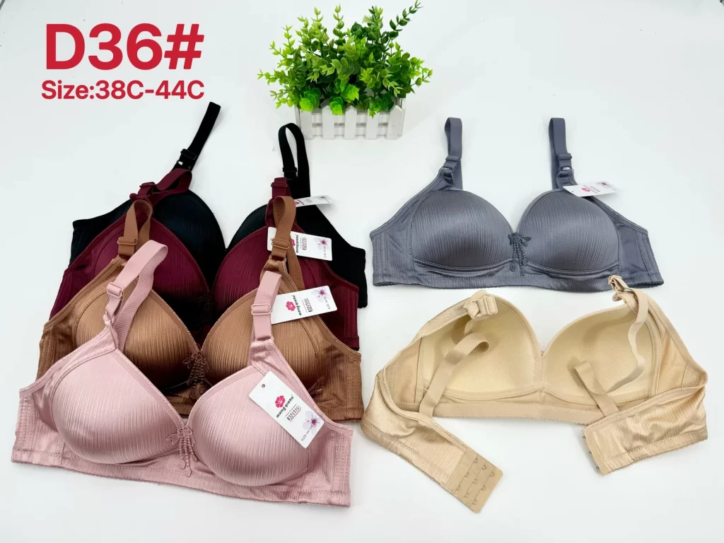 Wholesale Plus Size Striped Bra C Cup (D36) - China lingerie manufacturer & supplier