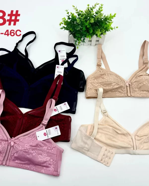 Wholesale Plus Size Lace Trim Bra C Cup (H08) - China lingerie manufacturer & supplier