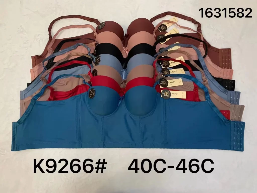 Wholesale Plus Size bra C cup model K9266C杯有钢圈六排扣 from factory 163 - China lingerie manufacturer & supplier